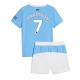 Manchester City Omar Marmoush #7 Domaci Dres za djecu 2025-26 Kratak Rukav (+ Kratke hlače)